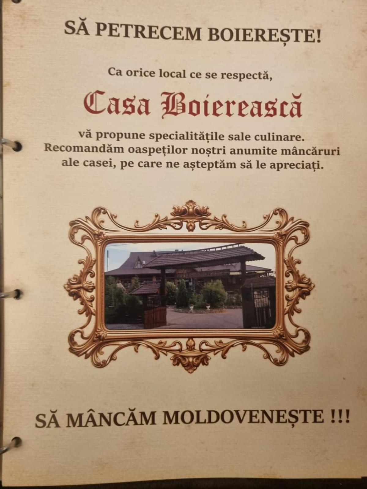 Hotel Casa Boiereasca Iasi Esterno foto